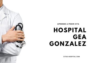 Citas en el Hospital Gea Gonzalez