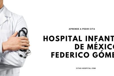 Citas en el Hospital Infantil de México, Federico Gómez