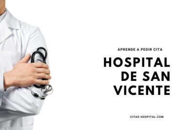 Citas en el Hospital de San Vicente