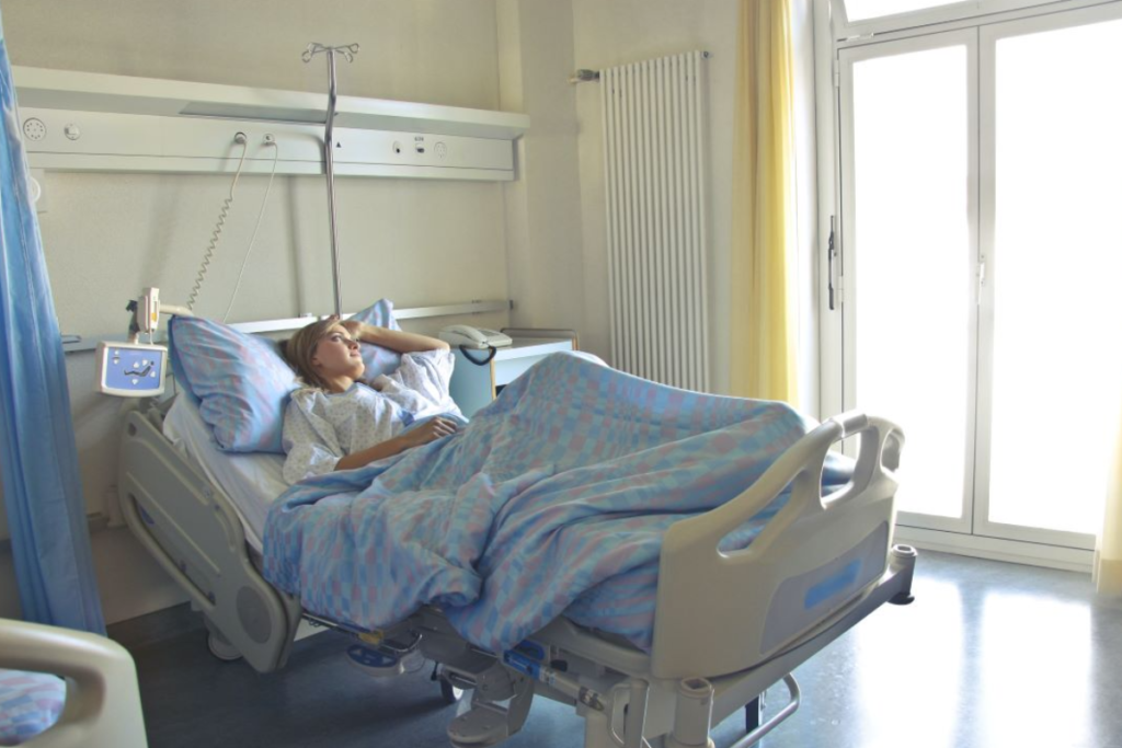 alimentación a la recuperación de los pacientes hospitalizados